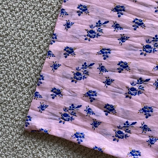 Natural Life NEW Boho Bandeau Full Length Pink Flower Pattern One Size NWOT - Image 5