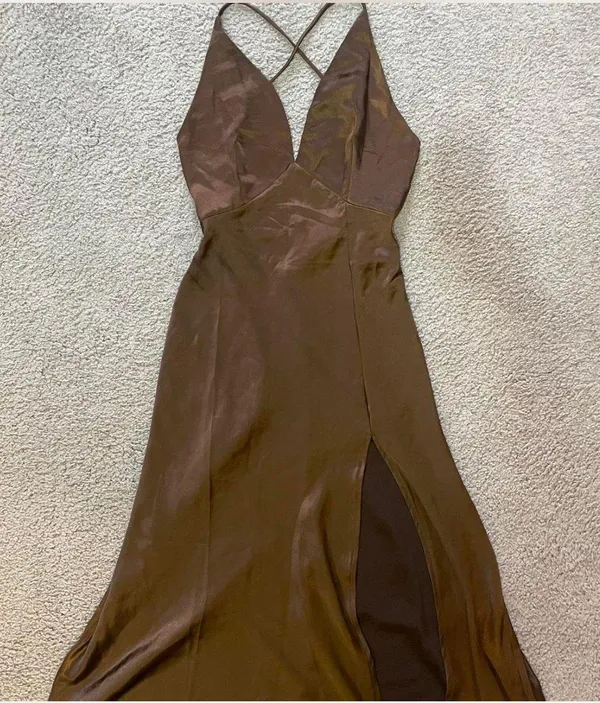 Hello Molly Satin Dress - Image 3