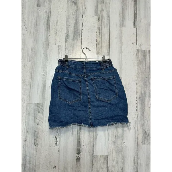 Denim mini skirt Blue Size M - Image 2