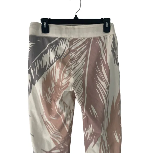 Juvia Women's Size‎ XS Tropical Pink Soft Loungewear Sweat Pants - Image 6