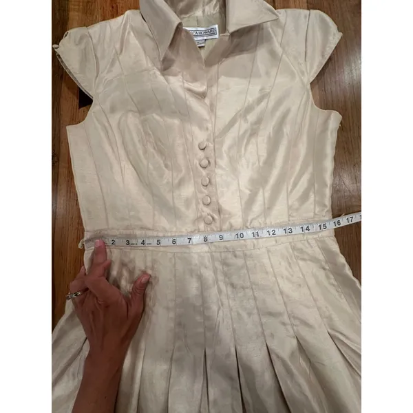 Women's Jessica Howard Dress Size 12 Beige - Image 9