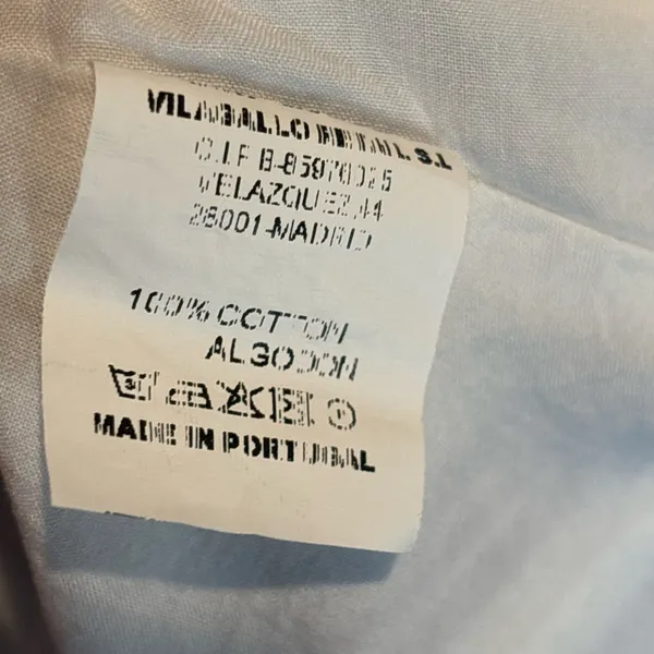Villagallo Blue & White Stripe Tiered Cotton Mini Dress - size 36 (US 4) - Image 6