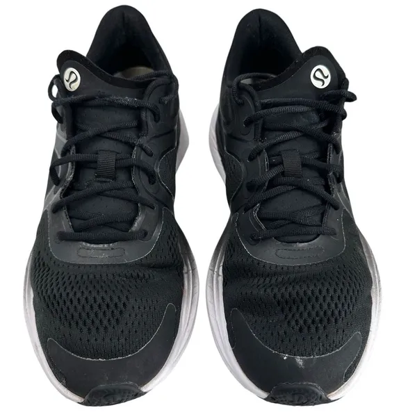 Lululemon Women's Blissfeel Run Black/Black/White Runnings‎ Sneakers Size 9.5 - Image 2