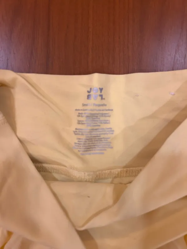 Yellow Joy Lab Cross Waisted Shorts - Image 7