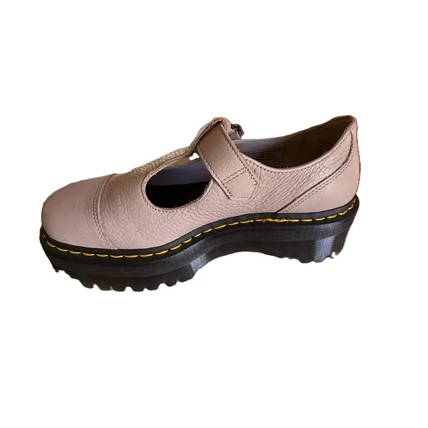 Dr. Martens Womens Size 9 Bethan Mary Jane Platform Pink Cream Unisex Mens 8 - Image 3