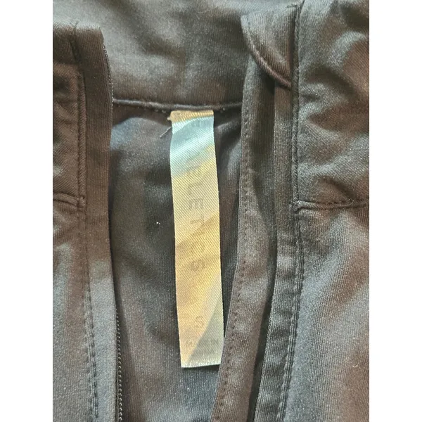 Fabletics Womens Quarter Zip Pullover Long Sleeve‎ Mock Neck Dark Gray Size S - Image 5