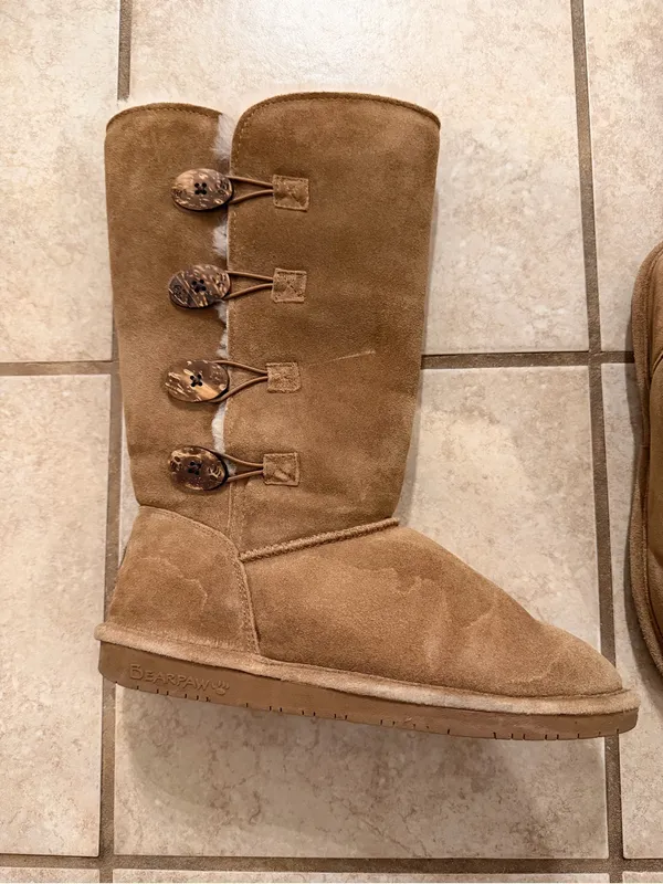 BEARPAW Lori Hickory II Tall Shearling Boots - Image 3