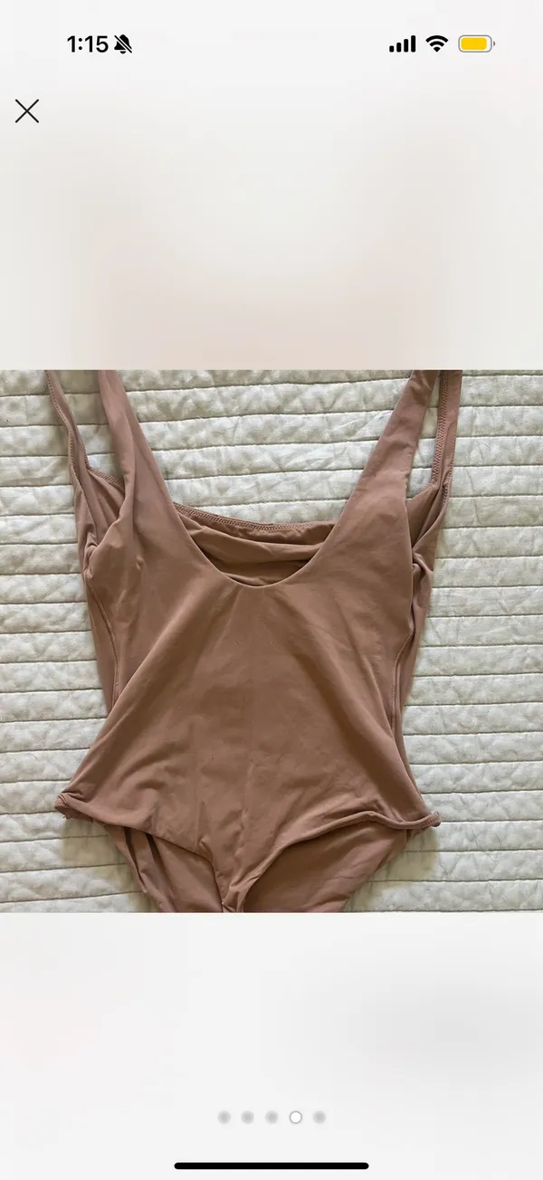 Skims Fits Everybody Squareneck Bodysuit - Image 6