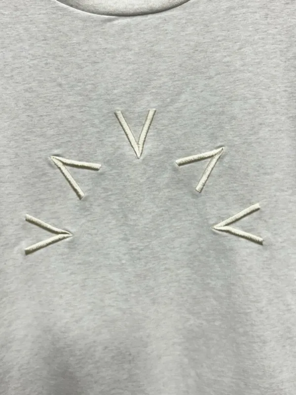VARLEY Cropped Sweatshirt Small Oatmeal - Knoll Short Sleeve Gym Workout - Image 5