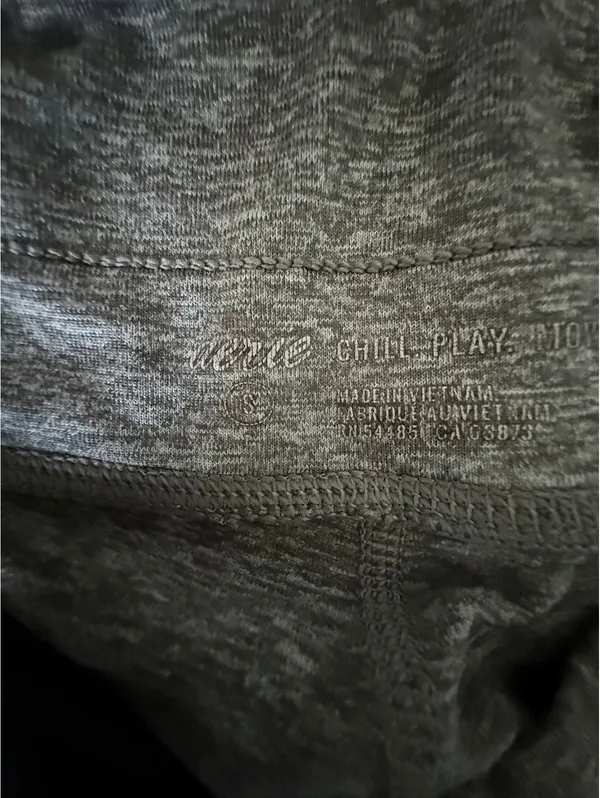 Aerie Gray Drawstring Jogger Sweatpants - Image 9