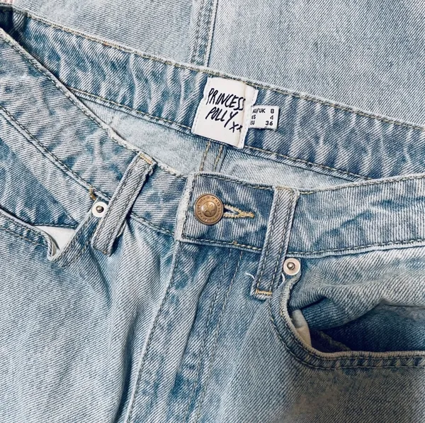 Princess Polly Denim Vienna Straight Leg Denim Jeans Size 4 - Image 9