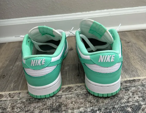 Nike Dunk Low Green Glow Size 8.5 - Image 6