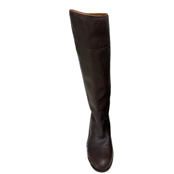 Vero Cuoio Riding Leather Dark Brown Boots Womens |US 8.5 - Image 12