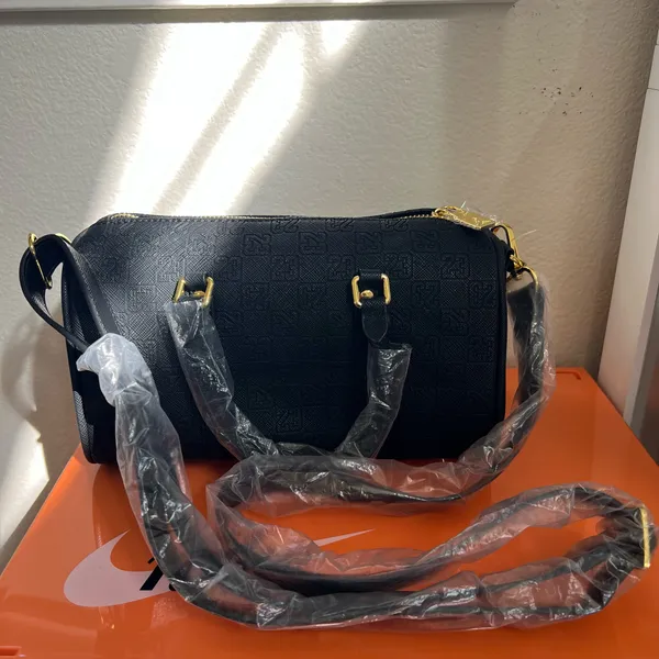 NWT NIKE Jordan Monogram Leather Mini Duffel (3L) - Image 2