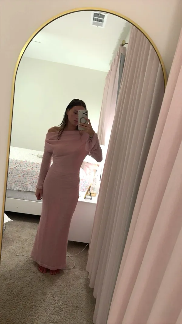 Fortunate One Pink maxi dress - Image 2
