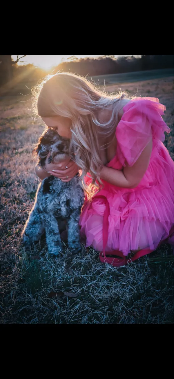 High Low Pink Ruffle Dress - Image 2