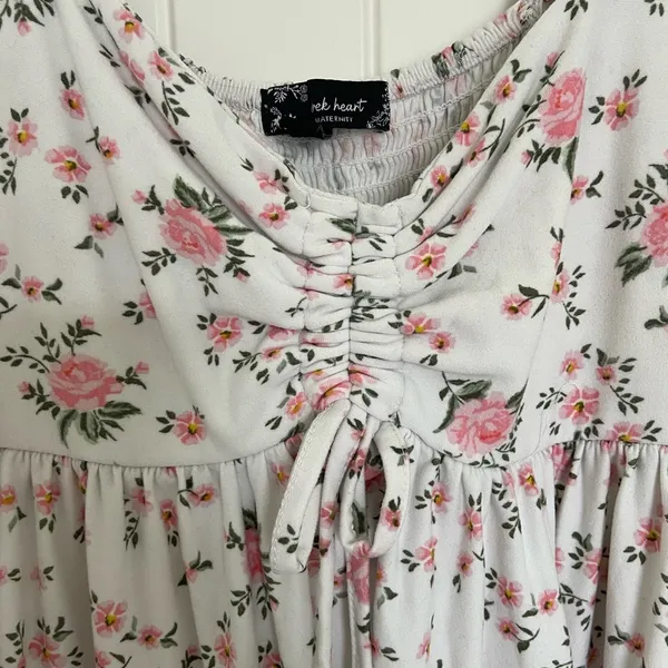 EUC | Derek‎ Heart women’s maternity floral dress — medium - Image 3