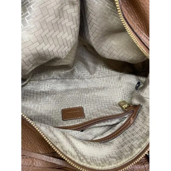cole haan brown leather shoulder bag - Image 10