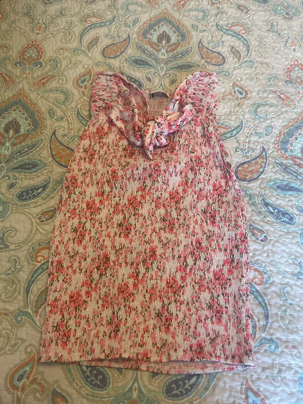 O. Vianca Floral Strapless Mini Dress - Image 2