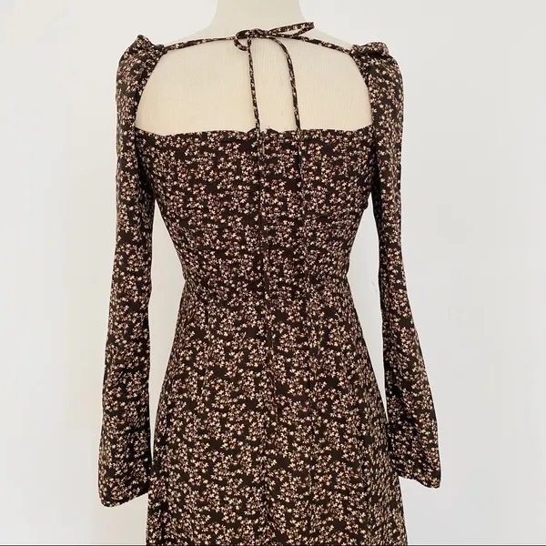 O. P. T. brown floral dress NEW - Image 7