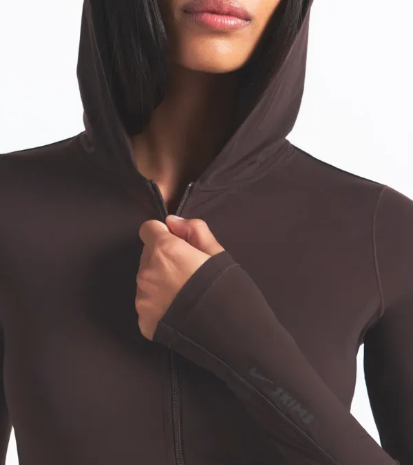 SKIMS X Nike Weightless Zip Up Hoodie - Image 2