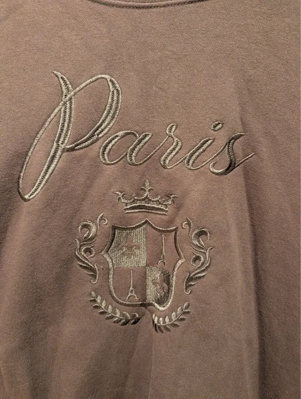 State Of Mine Dark Gray Paris Sweatshirt - Image 3