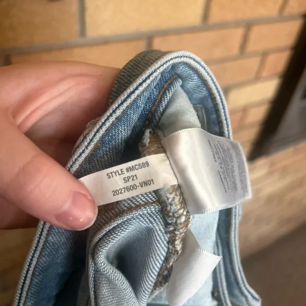 Madewell The Curvy Perfect Vintage Jean in Coffey Wash: Worn-In Edition Size 28 - Image 6