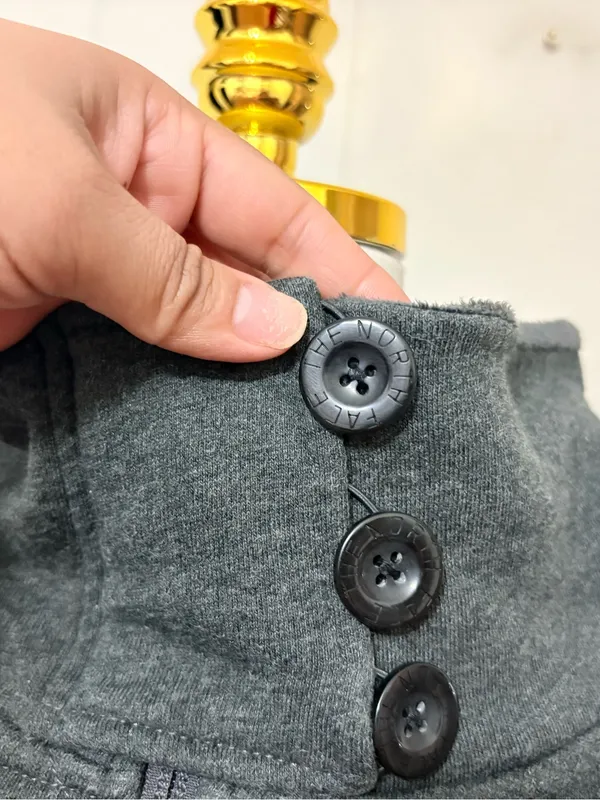 The North Face Caroluna Quilted Fleece Lined Coat Dark Gray XL - Image 6