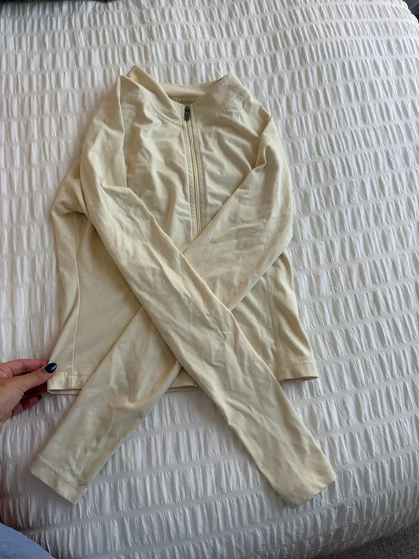 Pacsun Baby Yellow Zip Up - Image 2