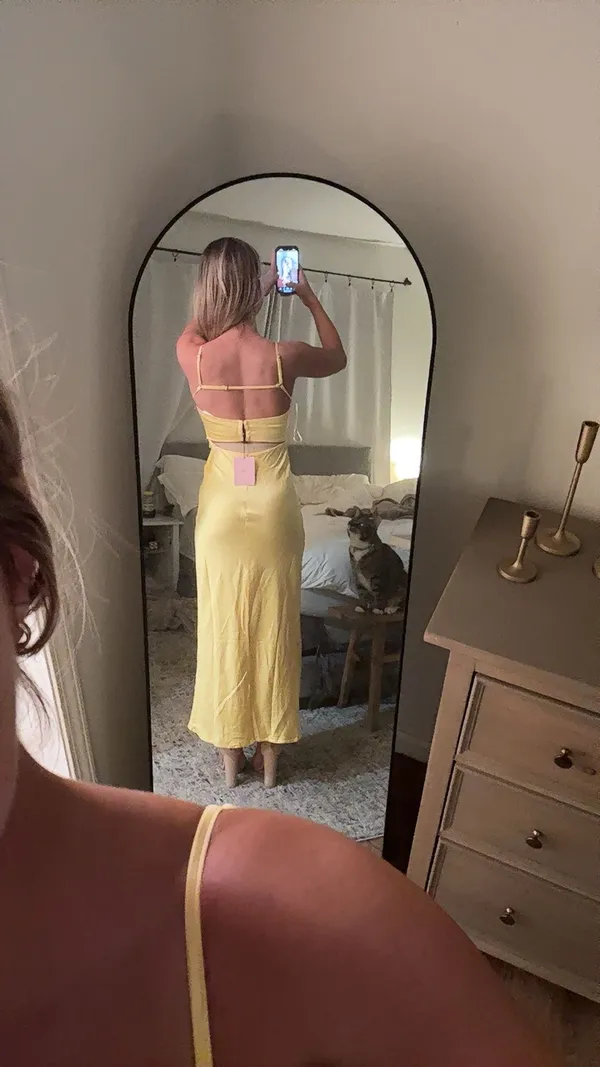 Hello Molly yellow dress - Image 4