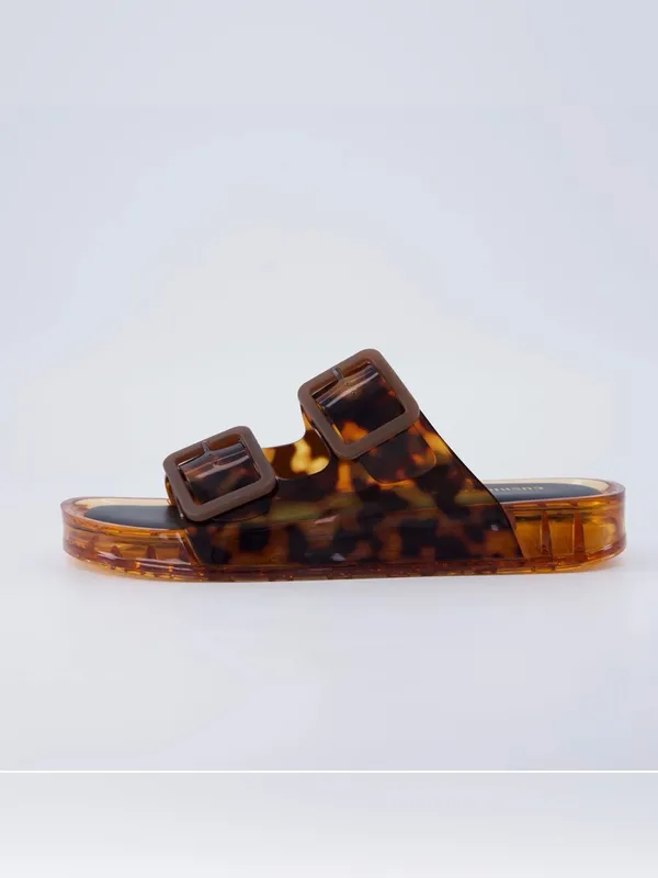 CUSHIONAIRE Pool Jelly Slide Sandals - Image 6