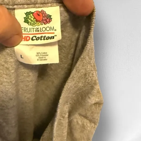 Fruit of the Loom Gray T-Shirt - Image 5