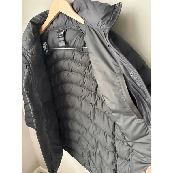 The North Face Charcoal Down Puffer Jacket Small - Image 5