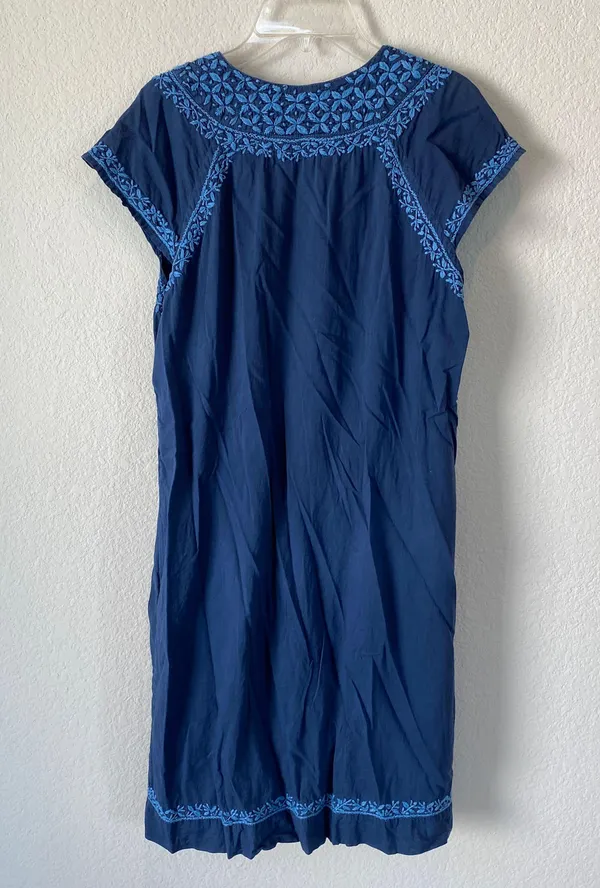 Roller Rabbit Embroidered Floral Dress Size XS - Image 8