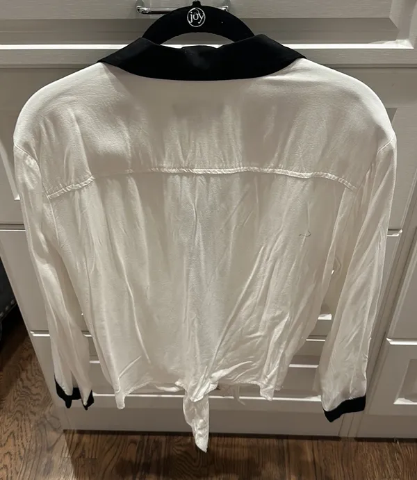 Tie Front Blouse - Image 4
