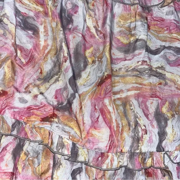 Melloday tie dye maxi skirt - Image 2