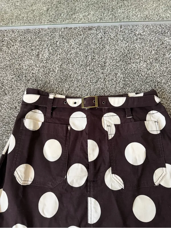 Maeve Colette Belted Polka Dot maxi skirt - Image 3