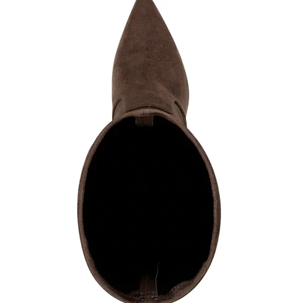 NEW GUESS Abetter Faux-Suede Over-the-Knee Boots Chlorate Brown 9.5 - Image 6