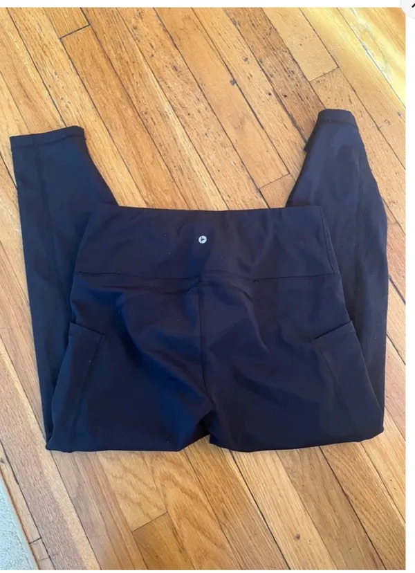 90 Degrees by Reflex 25” HR Power Flex Leggings in Black sz XL EUC - Image 8
