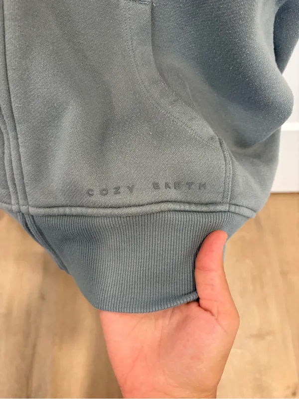 Cozy Earth hoodie Blue - Image 6