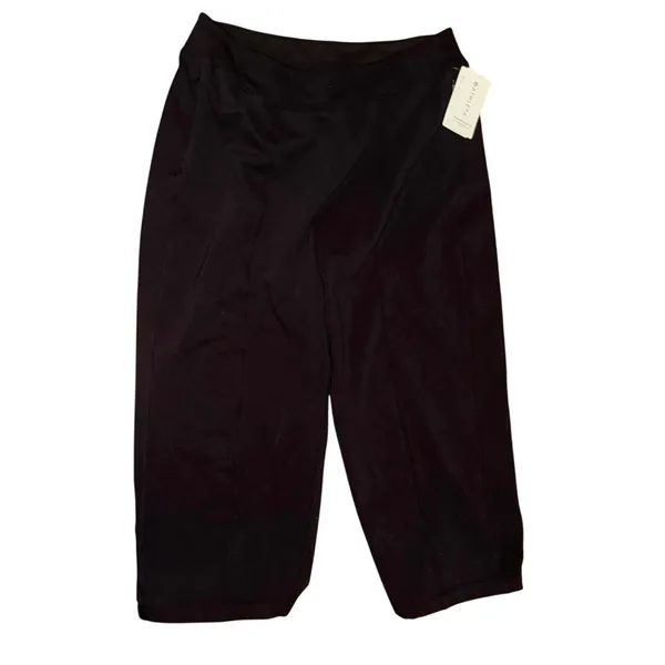 ATHLETA Retroplush Straight Leg in Black Size 2X New with Tag MSRP $109 - Image 5