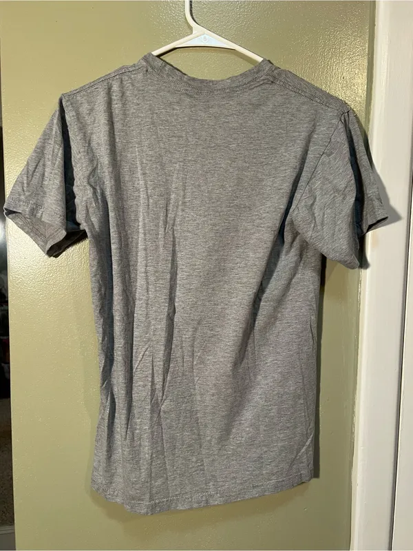 Disney Unisex Size Small T-Shirt Light‎ Gray Mickey Mouse Graphic Short Sleeve - Image 5