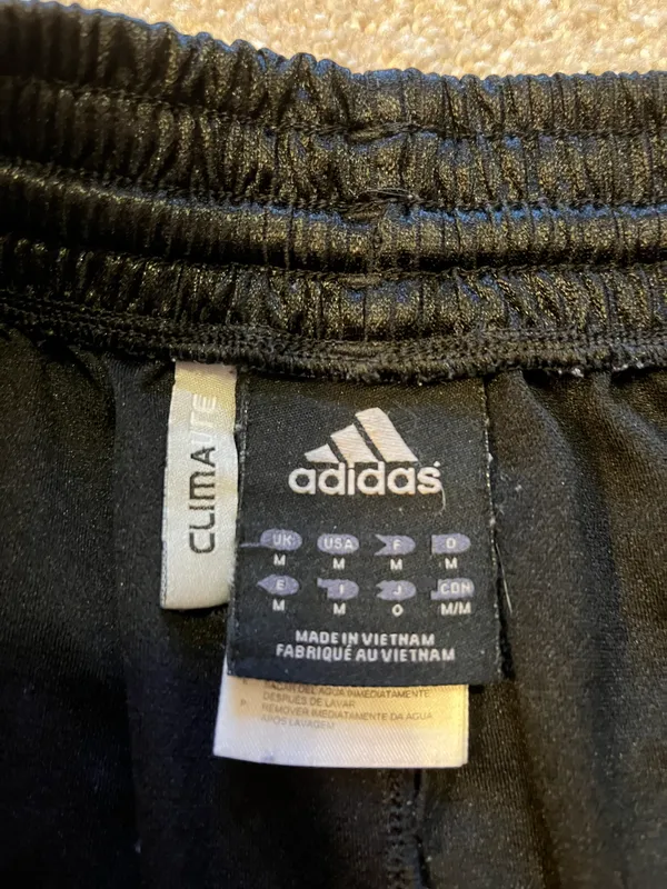 Adidas Black  Athletic Shorts - Image 3