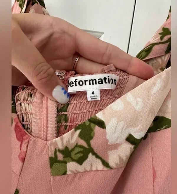 Reformation Nadira Dress Size 4 - Image 6