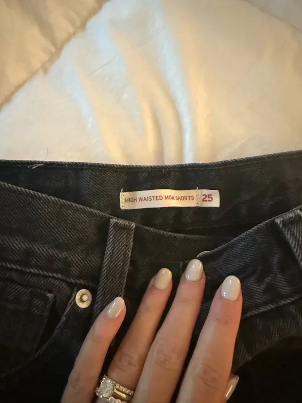 Levi Jean short Black Size 25 - Image 2