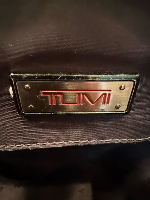 Tumi leather backpack Black - Image 6
