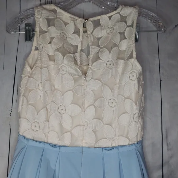 Alter'd State Lucille Eyelet Lace Cottagecore Fit And Flair Pleated Dress Size S - Image 9