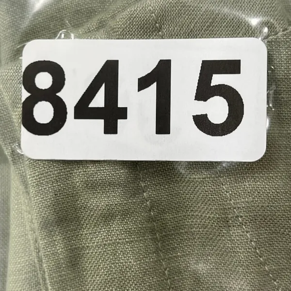 Cherokee Sage Green Linen Rayon Maxi Dress Tank Sleeveless Patch Pockets Large - Image 10