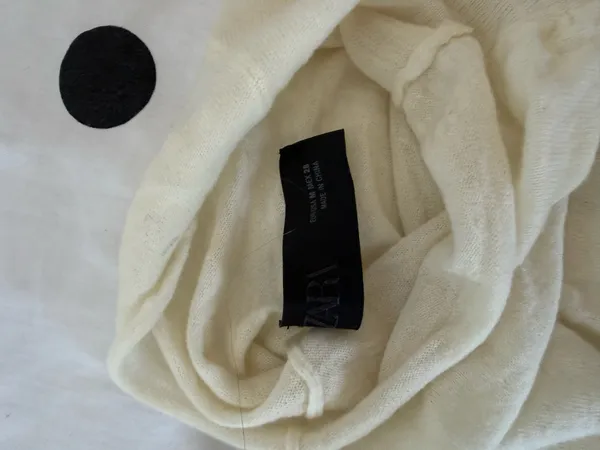 Zara Wool Sheer Top - Image 2