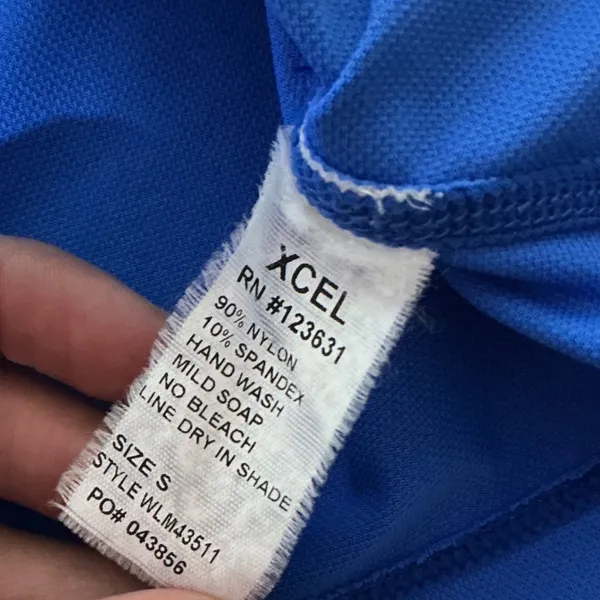 Xcel Womens Blue Short Sleeve Rash Guard‎ UPF 30+ Swim Top WLM43511 Size S - Image 5
